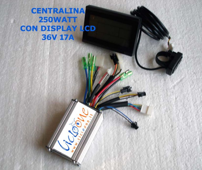 bicicletta elettrica centralina 36v 250w brushless controller sensorless motor